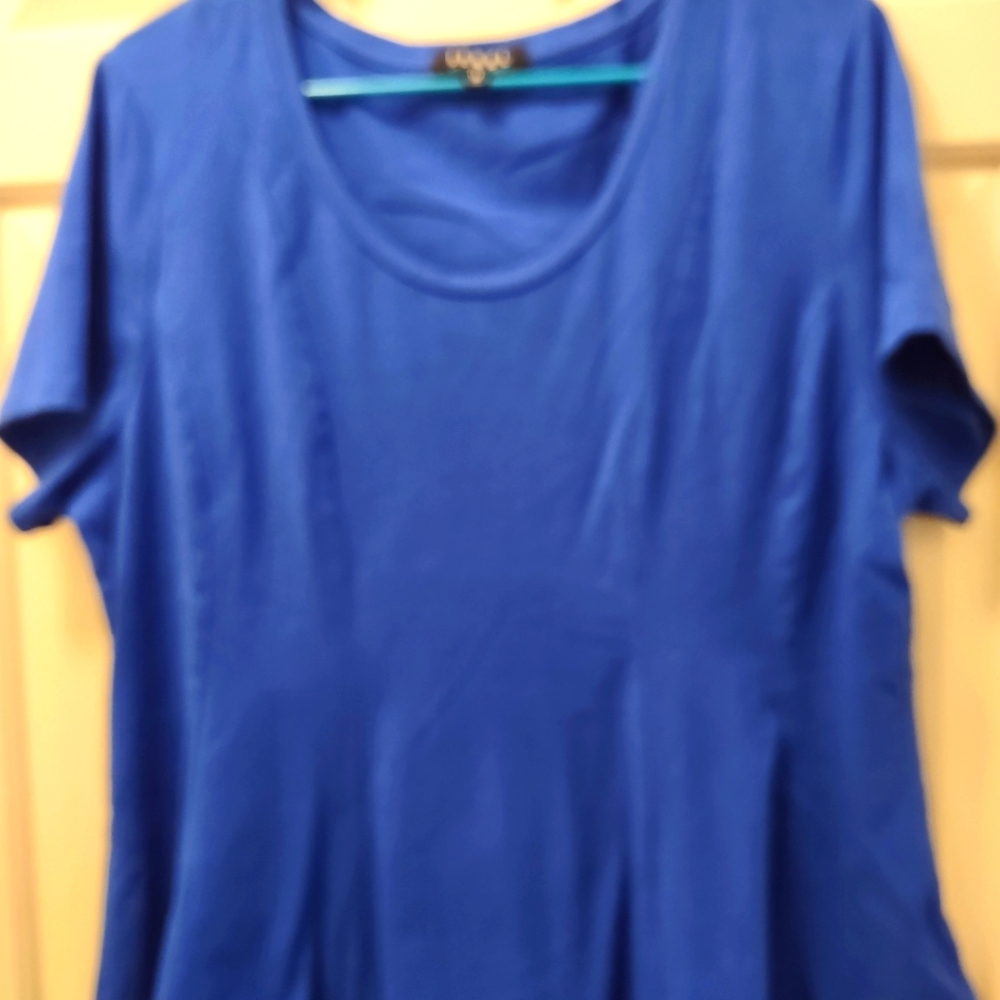 Vibrant blue top